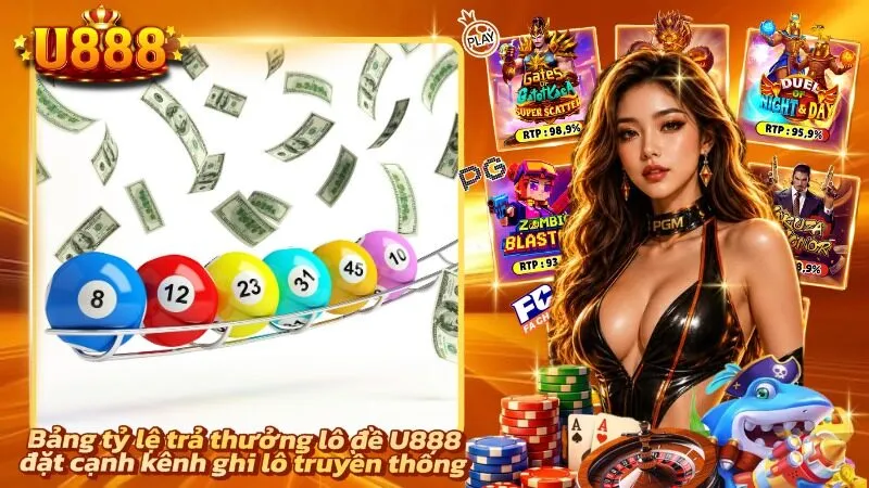 Bảng thưởng đặt cạnh hình thức ghi số giúp dễ dàng đối chiếu thông tin