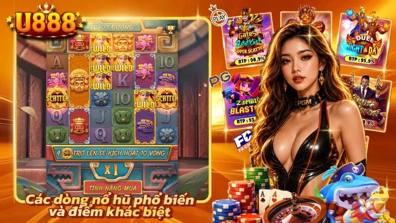 Slot jackpot nổi bật với cơ chế tích lũy giá trị giải thưởng