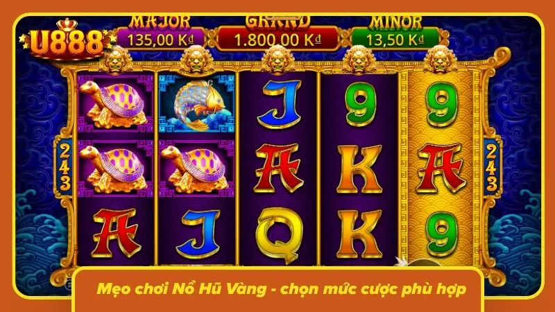 Người chơi tự do chỉnh mức cược trực tiếp trước mỗi lượt quay